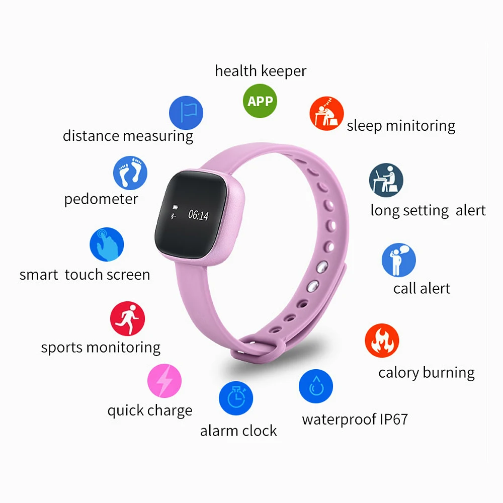 Z8 OLED Bluetooh Smart Watch Fashion Outdoor Sports Wearing Camera Bracelet Female Smart Bracelet Android Wear for Android IOS