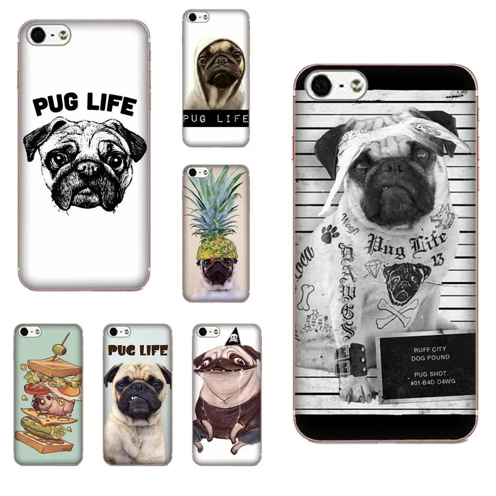 Мягкий ТПУ чехол Fuuny Милый Pugs Life для Galaxy J1 J2 J3 J330 J4 J5 J6 J7 J730 J8 2015 2016 2017 2018 mini Pro |