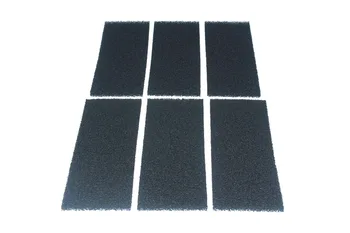 

AUTUMNGREAT Pack of 6 Compatible Carbon Foam Filter Pads Replacement for Fluval 4 Plus Aquarium Filter