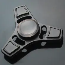 Горячая EDC игрушки треугольный ручной Спиннер металлический Профессиональный Спиннер для аутистов и СДВГ ручной Спиннер