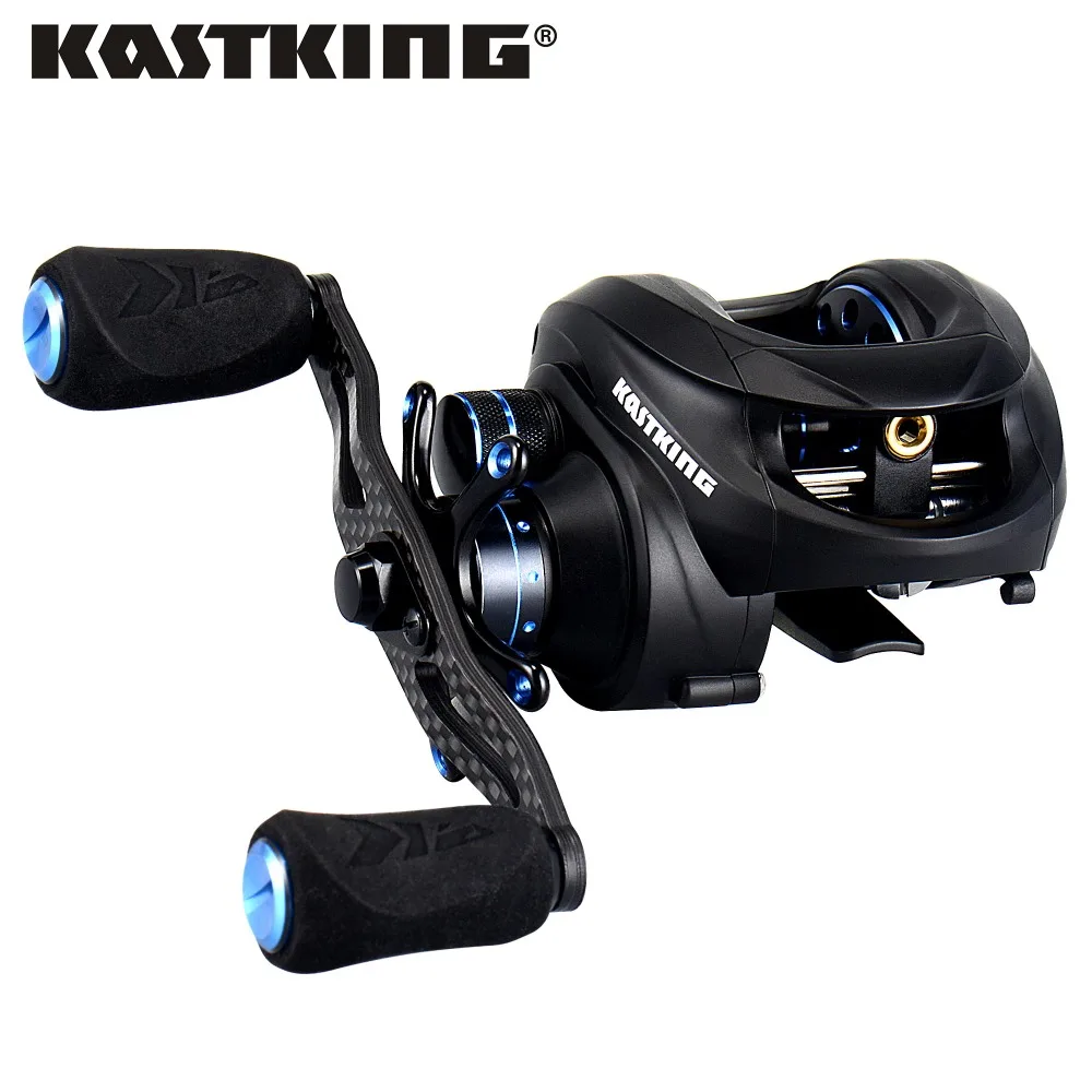 KastKing Assassin Carbon Fiber Bait Casting Fishing Reel 12BB 6.31