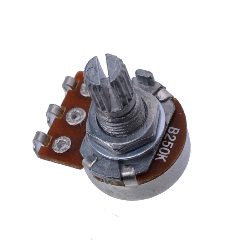 1pc B500K Single Electric guitar bass 18mm small potentiometer Handle Mini Control Pots Long