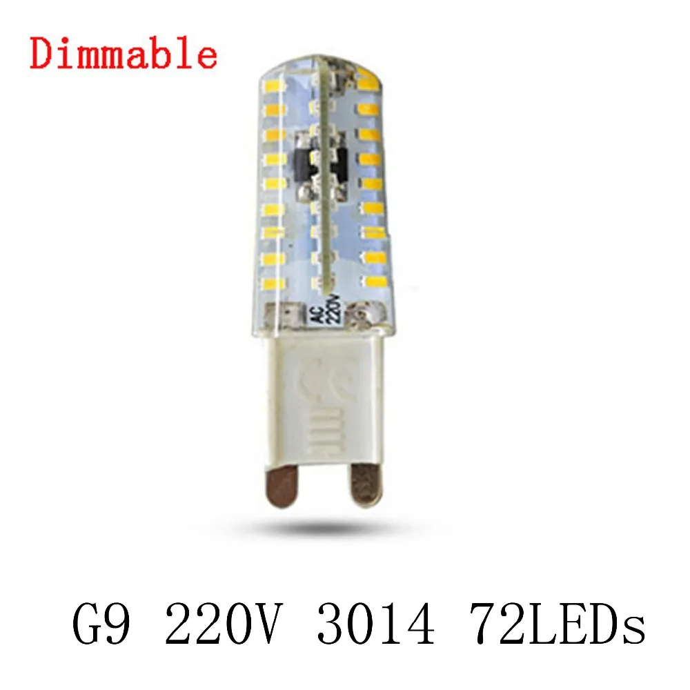 

Lampada led G9 G4 dimmable lights led lamps droplight SMD 3014 3W 4W 5W 6W 7W 12W DC12V/ AC220V Replace 30W halogen