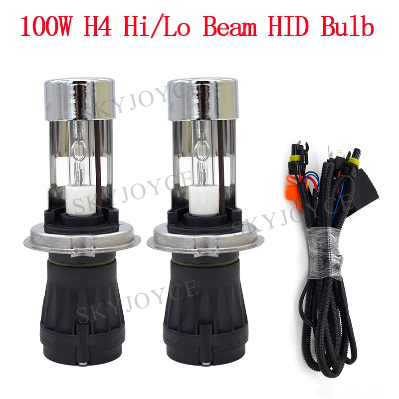 100W H4 HID Xenon Bulb