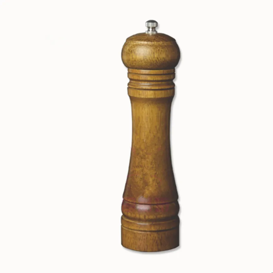 

1PCS Wooden Salt & Pepper Grinders Salt And Pepper & Spice Grinders Mills Manual Pepper Mill Creative Kitchen Tools 8 inch