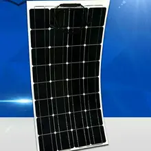 В целях применения солнечной энергии, специальный запуск 100 Вт semi-Гибкая солнечная батарея по оптовочной ценеоп