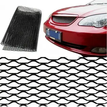 

Universal Car Automobiles Rhombic Grille Mesh Sheet Aluminum Alloy Vehicle DIY Exterior Replacement Parts Grills 40X13 inch