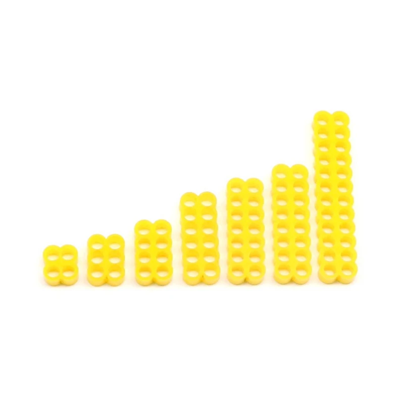 Круглый акриловый 4 контактный 6Pin 8Pin 12Pin 14Pin 16Pin 24Pin кабельный гребень для 18AWG