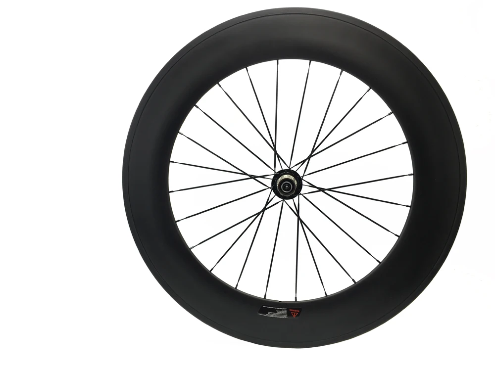 

Full Carbon Bike Wheel Front 88mm Clincher 23mm Width Carbon Fiber Road Cycle Bicycle Wheel 700C Front wheel only
