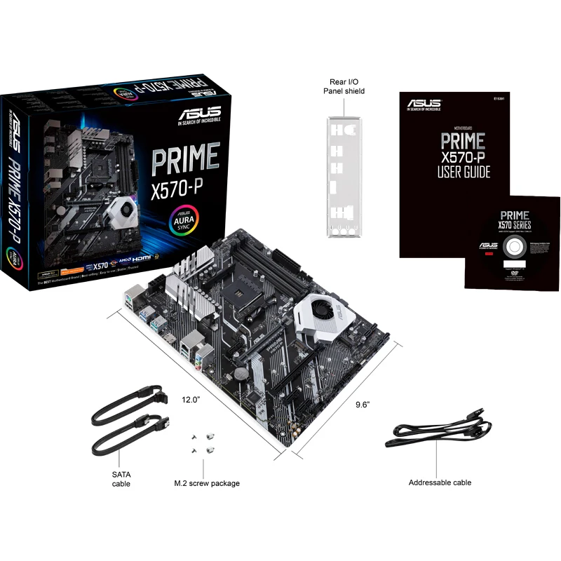  ASUS PRIME X570-P desktop computer spiel bord X570 AM4 motherboard