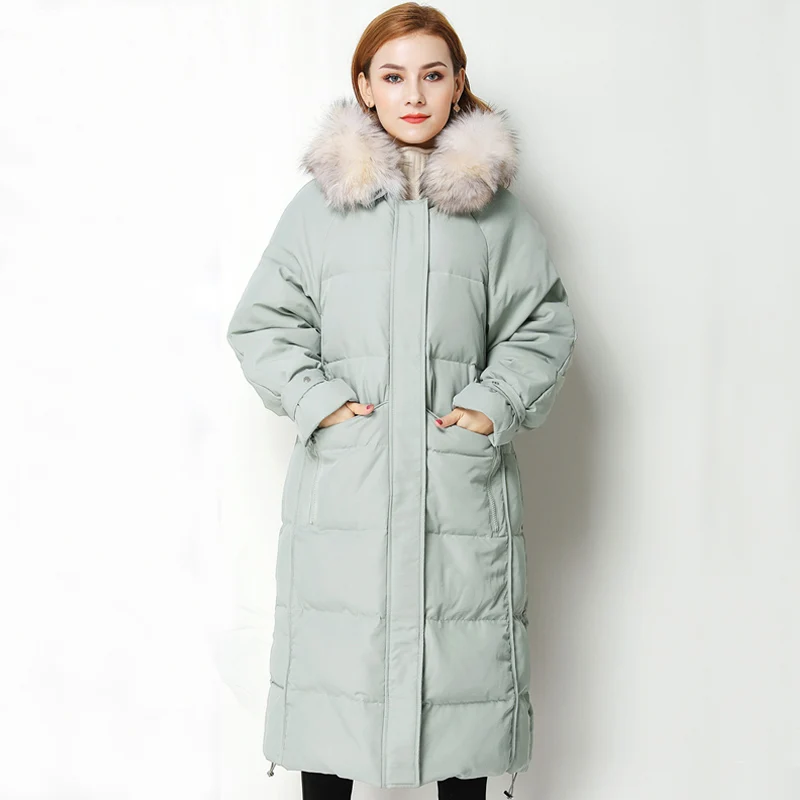 Women's White Duck Down Jacket 2019 Winter Coat