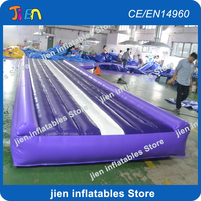 

free air shipping to door,purple gym inflatable air tumbling track/inflatable airtrack gymnastics equipment