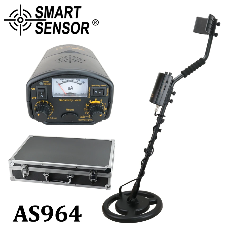 Высокочувствительный металлоискатель Подземный 3 м глубина SmartSensor AS964 Gold digger