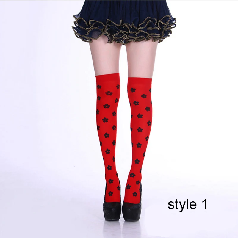 Over-the-knee Petals Tights