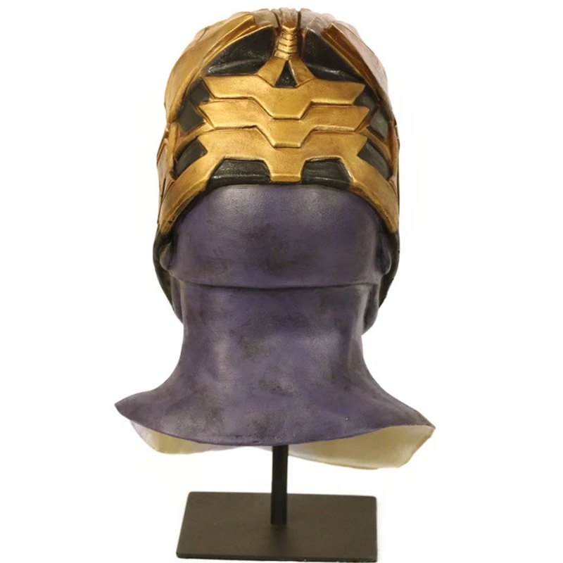 Thanos Мстители эндгейм Бесконечность гаунтлет танос шлем латексная маска для косплея супергерой Мстители Хэллоуин вечерние реквизит люкс