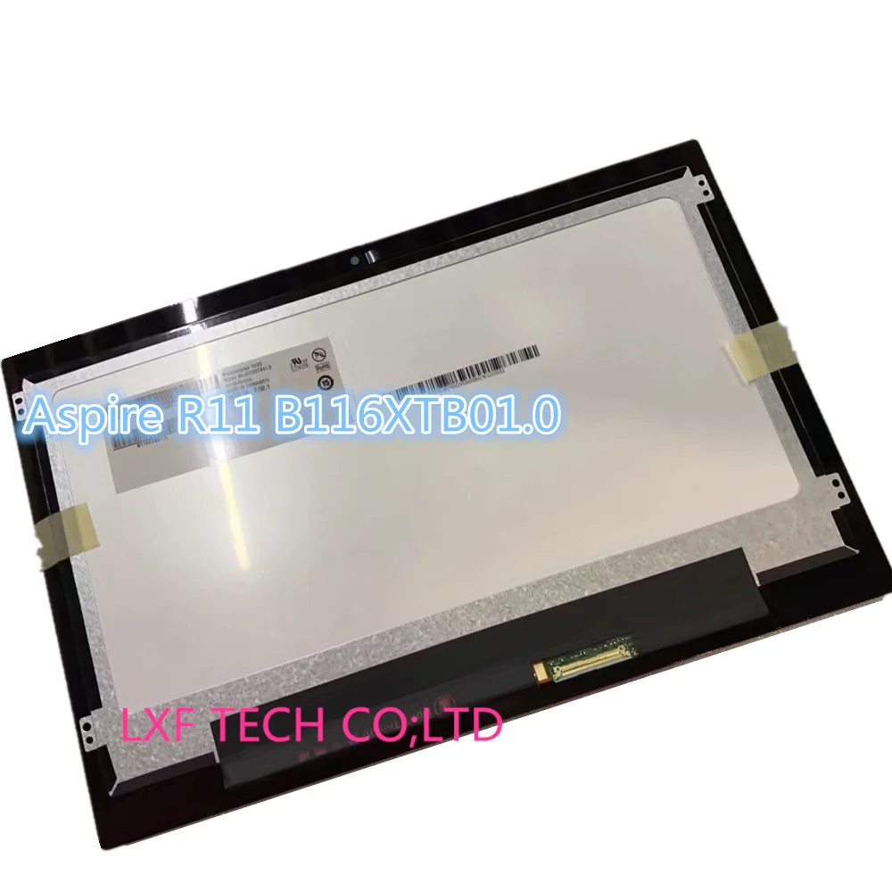 

Free shipping Laptop lcd led screen for ACER Aspire R3-131T R11 LCD Assembly B116XTB01.0 touch screen assembly