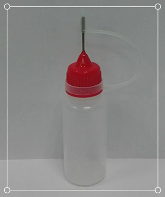 Капельница бутылка крышка с металлической иглой 10 мл пустая емкость для масла бутылка для эфирного масла - Цвет: Красный