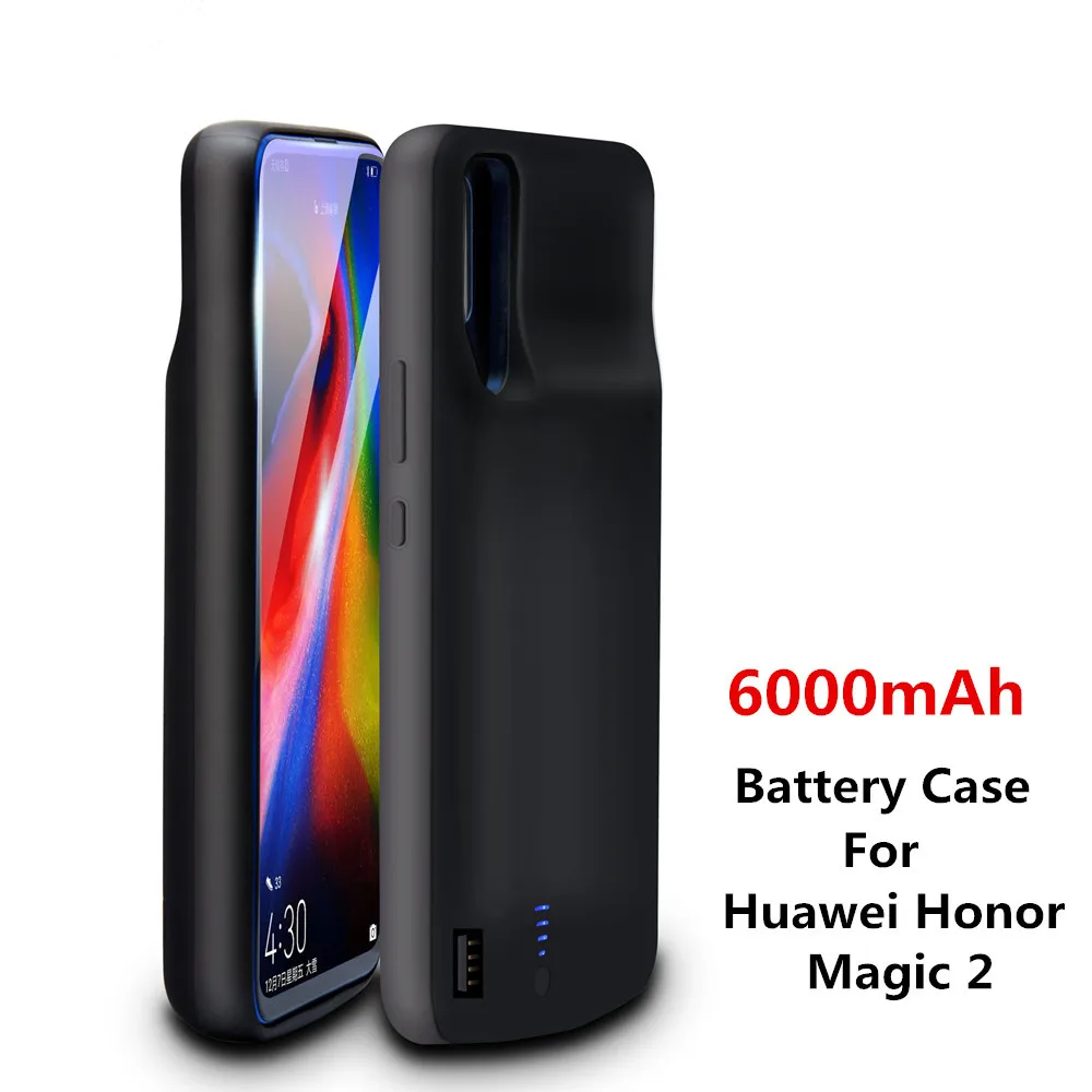 KQJYS чехол для зарядного устройства s 6000 мАч для huawei Honor Magic 2, чехол для питания, портативный внешний аккумулятор, чехол для зарядки