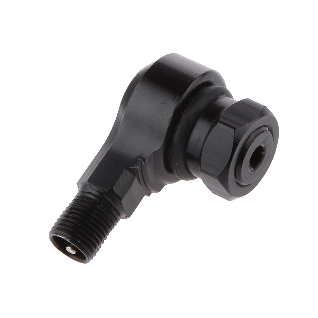 Black Universal Shield Emblem Car Wheel Anti-Theft Locking Air Dust Cap