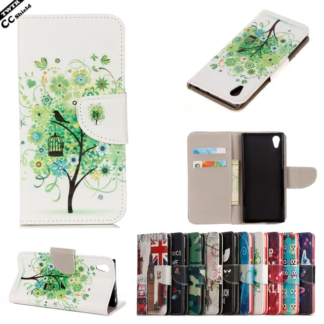 Best Offers Flip silicone soft Case for Sony Xperia XA1 Ultra Dual wallet Case Phone Leather Cover for Sony G3226 G3212 G3223 G3221 TPU bag