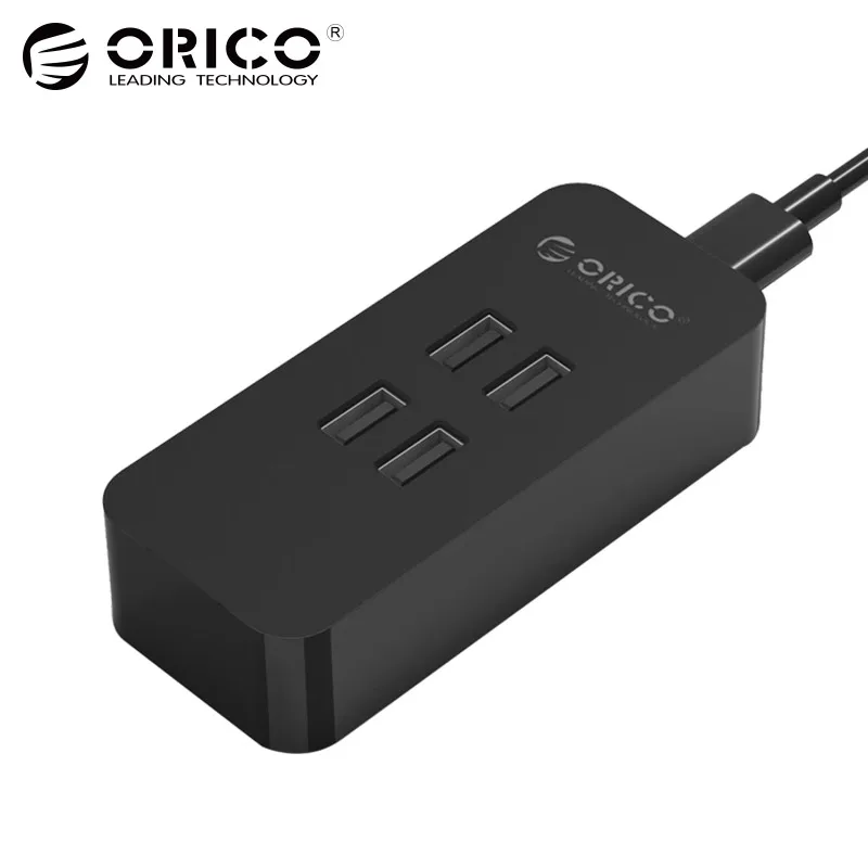 ORICO 4 порта USB зарядное устройство 5V2. 4A Макс 20 Вт мини настольное для iPhone 7 7plus iPad Air 2