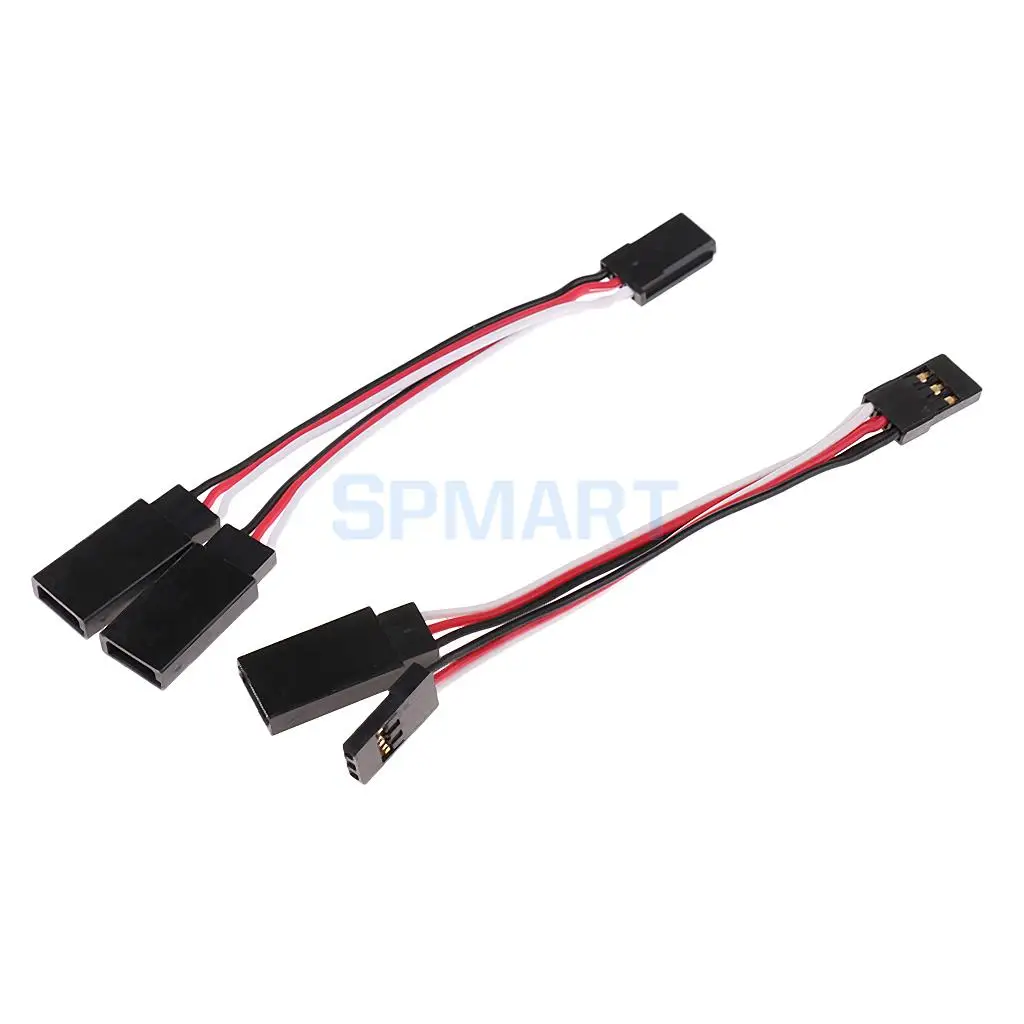 2 in 1 Y-Harness Male Female Connect Plug Wire Cable Line for RC ESC/Servo Parts