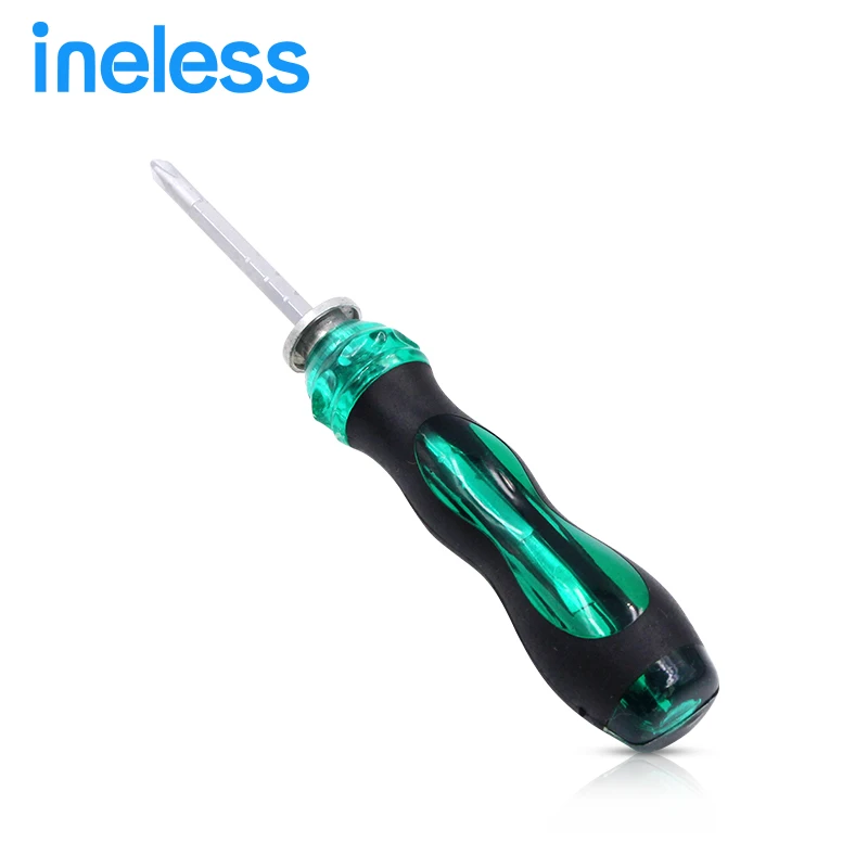 1pcs Telescopic Screwdriver Bidirectional Interchangeable Head