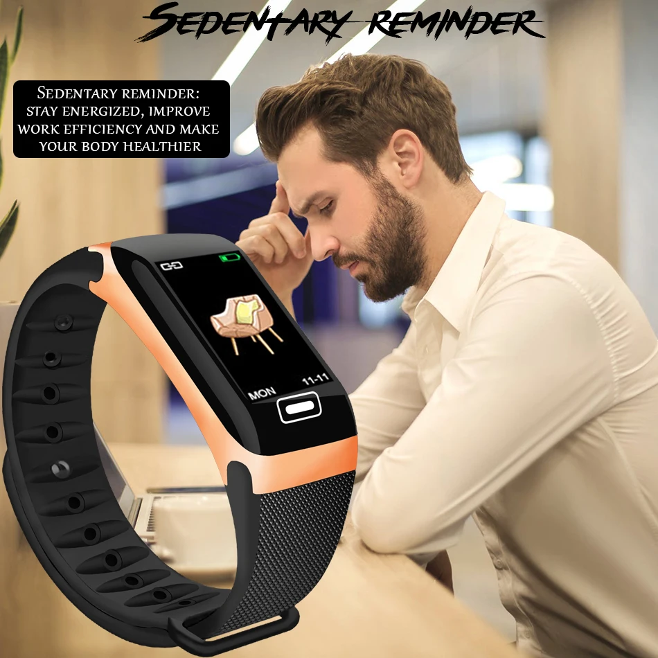 LIGE reloj inteligente deportivo para hombre y mujer, accesorio de pulsera  resistente al agua IP67 con control del ritmo cardíaco y de la presión  sanguínea, compatible con Android e ios|Relojes inteligentes| -