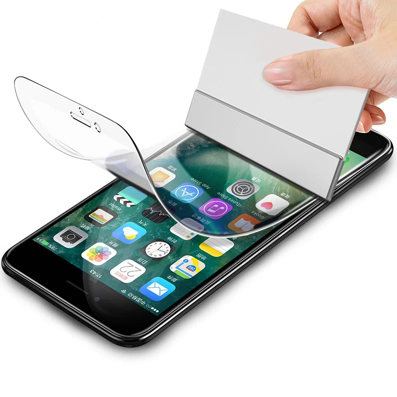 

9h Full Cover Soft Hydrogel Film For iphone 8 7 6 6S Plus X Screen Protector Film For iPhone XR XS Max Full Cover