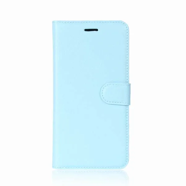 YINGHUI личи кожаный магнитный чехол-бумажник чехол для телефона из искусственной кожи для huawei Y3 - Цвет: Blue