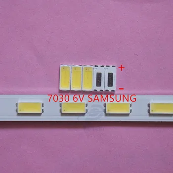 

200pcs/lot FOR repair Samsung tcl LCD TV LED backlight Article lamp SMD LEDs 7030 6V Cold white light emitting diode