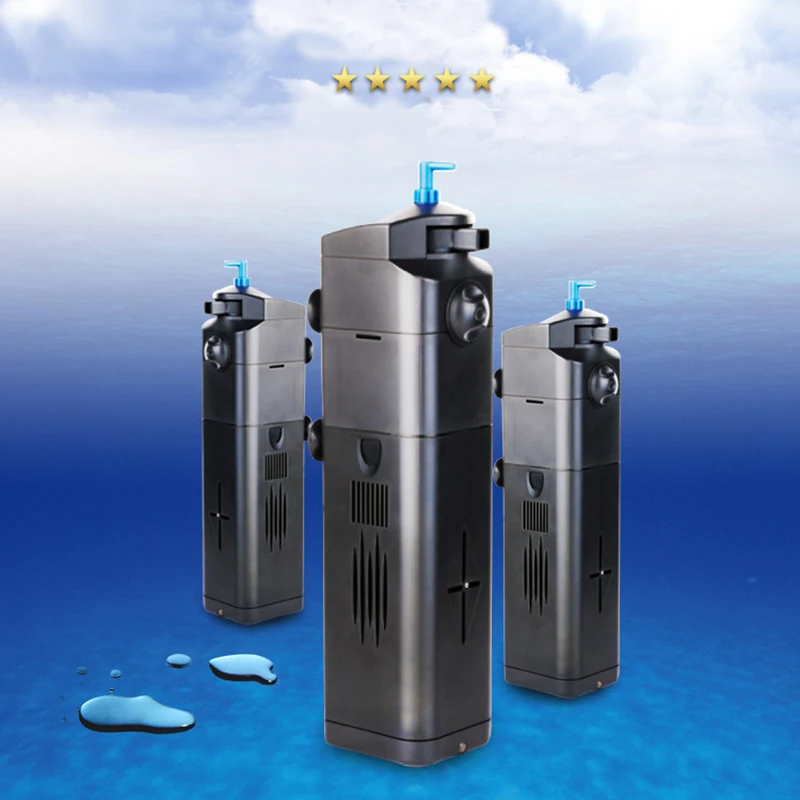

aquarium UV 7w/9w/13w sterilizer built-in oxygen filter sterilization pump 4 in 1 for fish tank