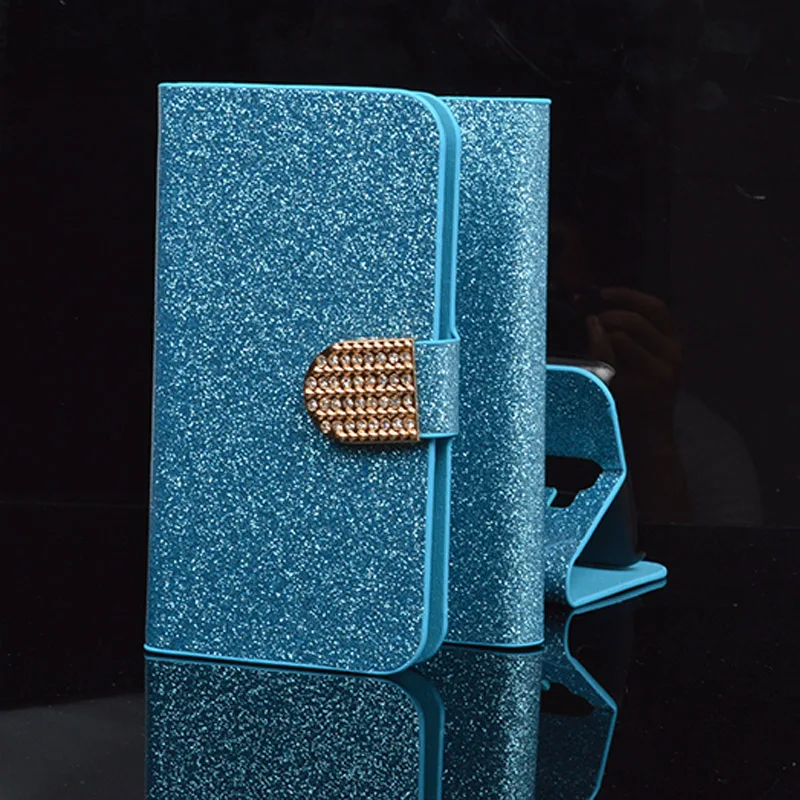 For LG K8 Case Luxury Wallet Diamond Bling PU Flip Leather cover K 8 LTE K350E K350N Fundas | Мобильные телефоны и
