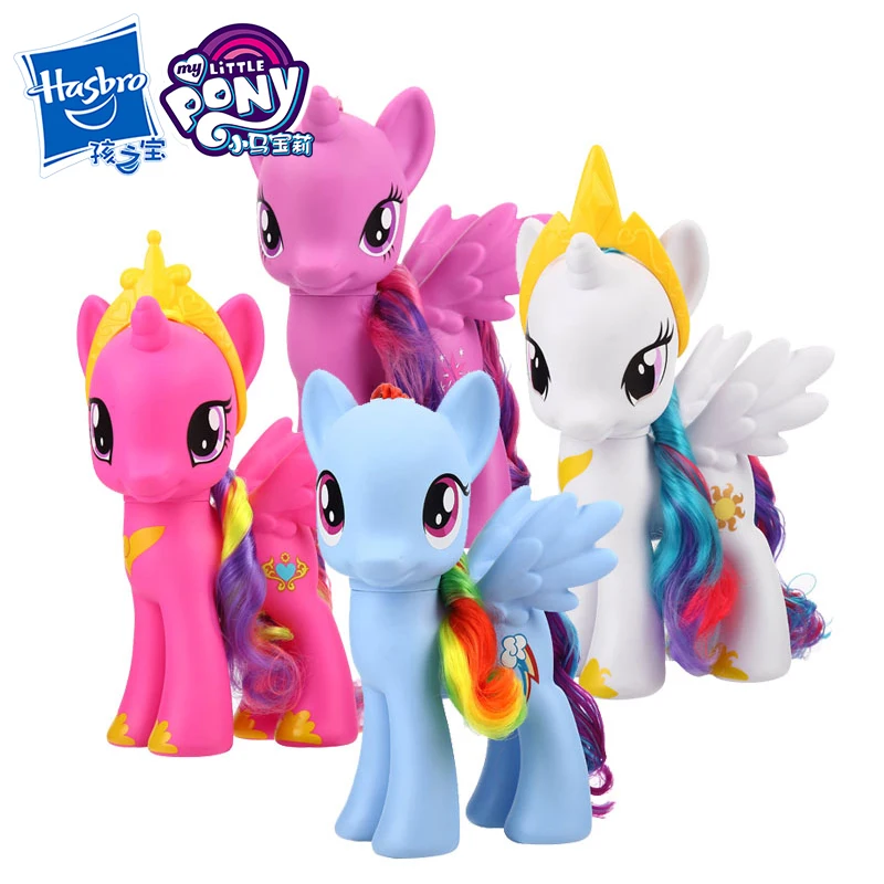 

My Little Pony Toys Mini Pony PVC Action Figures Flutter Shy Twilight Sparkle Pinkie Pie Decoration Girls Pincess Dolls Toys