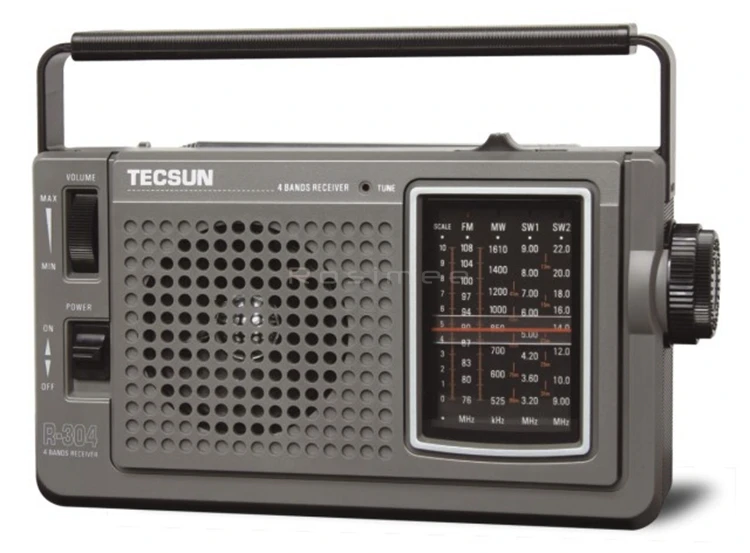 TECSUN R-304 R-304P высокочувствительный fm-радио MW/SW радио приемник встроенный динамик для пожилых людей на открытом воздухе высокое качество цифрового радио