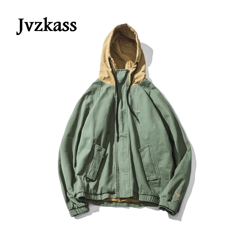 Jvzkass новая американская уличная куртка с капюшоном женская новая свободная рубашка для пары Ретро шикарная куртка Женская Осенняя Z14