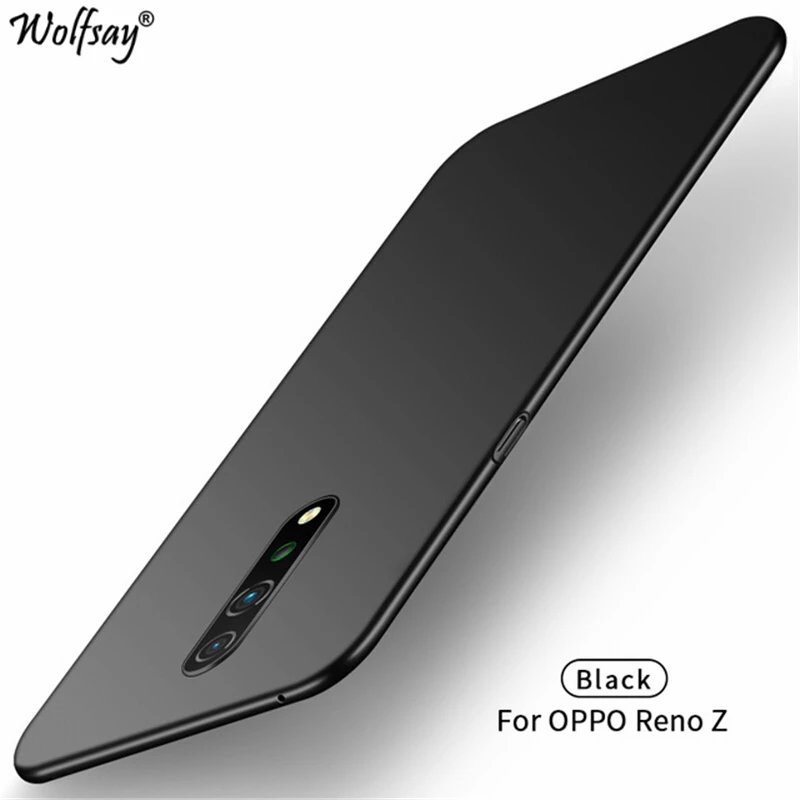 Чехол Wolfsay для Oppo Reno Z ультратонкий армированный жесткий чехол телефона OPPO 6 4