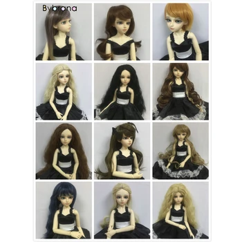 

Bybrana BJD wig for 1/3 BJD doll BB girl Tang kou dolls size 22-24CM