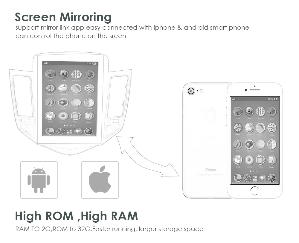 Discount android 9.0 2G RAM car gps multimedia stereo radio player for focus salon Cruze  insignia navigation system 14