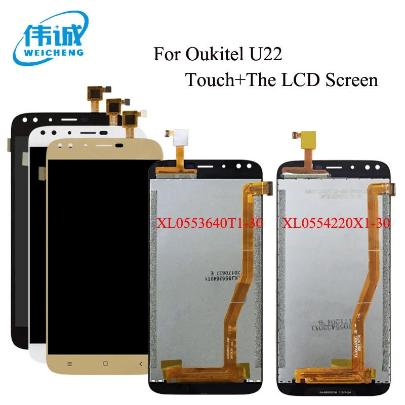 

WEICHENG For Oukitel U22 LCD Display and Touch Screen Screen Digitizer Assembly for Oukitel U22 LCD +Free Tools