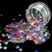 1 ボトル色色 SequinsNail プロテクタースキンケアクリーム爪の真菌治療ハーブ爪修理クリームナツールハート形(China)