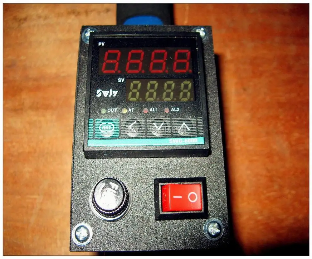 HOT SALE IN ALIEXPRESS ! Manual Handheld Hot Foil Stamping machine For Leather Wood 220V /110V