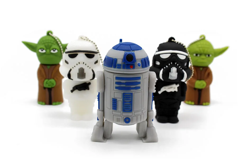 Флеш-накопитель wars star Yoda Darth Vader 4G 8G 16G 32G 64G Usb 2,0 Usb flash drivdriveck pendrive