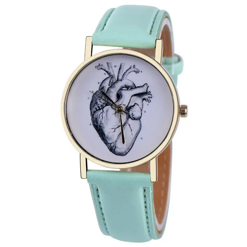 

GEMIXI Fashion Lady Wrist Watches High Quality Ladies Watches Clock reloj mujer New Leather Band Analog Quartz Vogue Wrist Watch