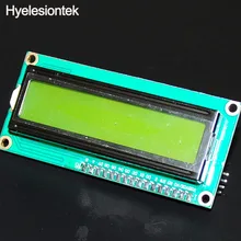 1602 Yellow-green Backlight LCD Display For Arduino 16×2 HD44780 Character LCD IIC I2C W/Serial Interface Adapter Board UNO Nano