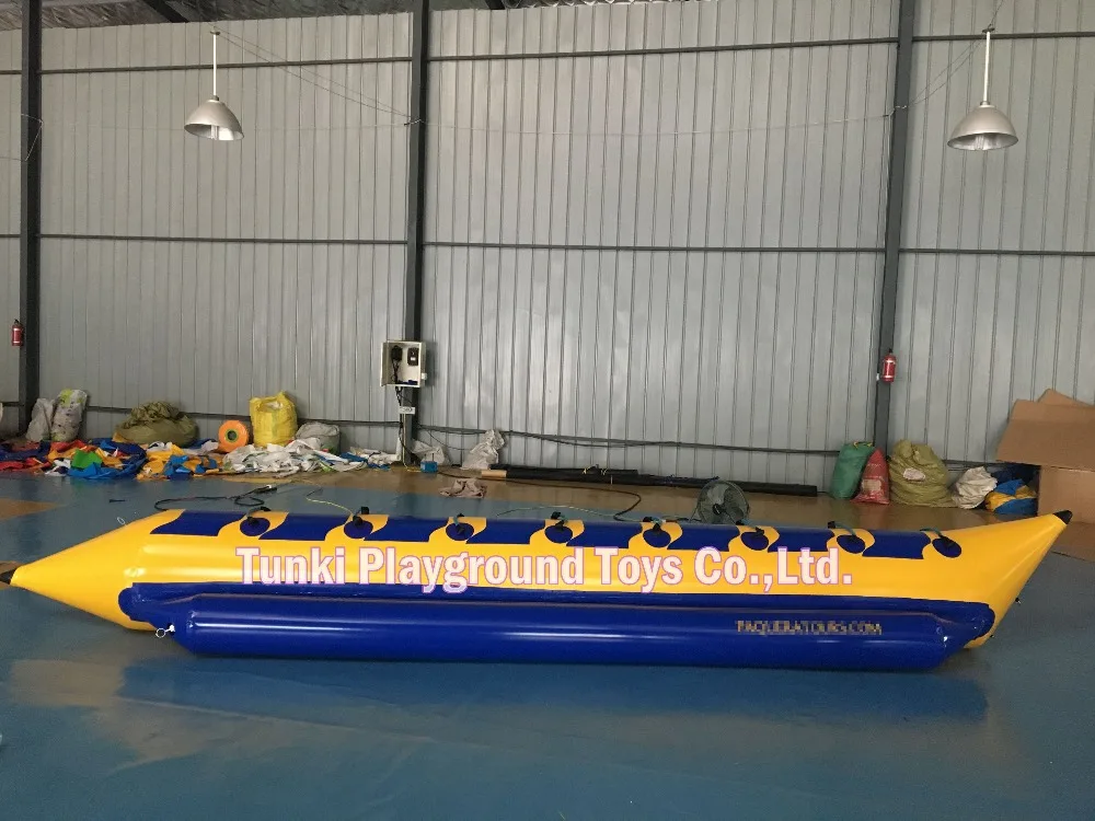Водные игры 7 мест горячая Распродажа водные развлечения надувная банан лодка Коммерческая