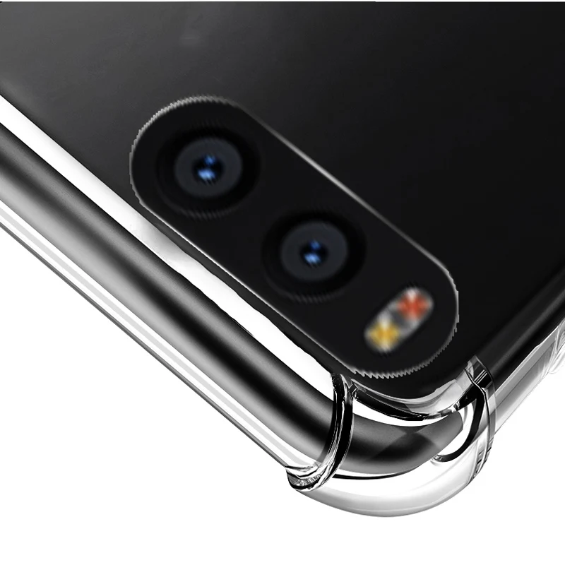 Роскошный противоударный чистый мягкий чехол Capa для Xiaomi mi 6 телефонные чехлы Силиконовая задняя крышка 5,15 ''для mi 6 mi 6 Phone Shell