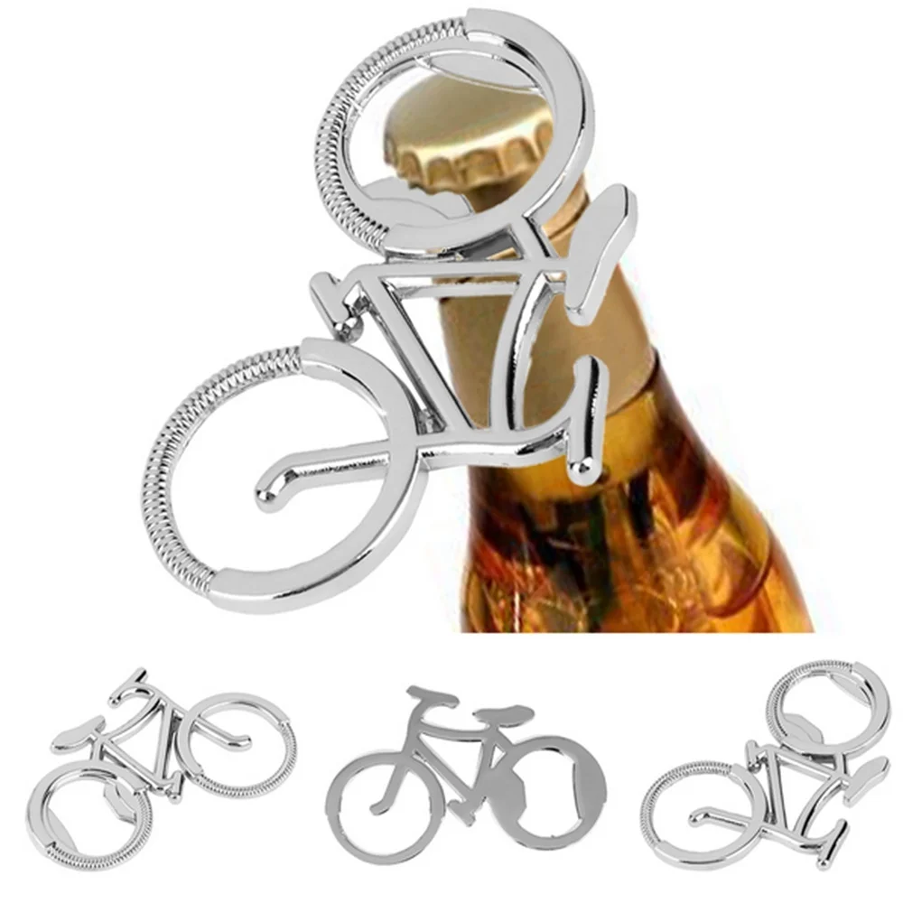 1 pc Cute Bike Shape Opener Brand New Arrivals Bicycle Wheel Beer