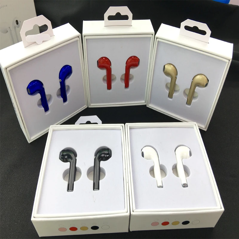 I7S TWS Мини Bluetooth наушники 360 градусов вращение Спорт беспроводной гарнитура Музыка
