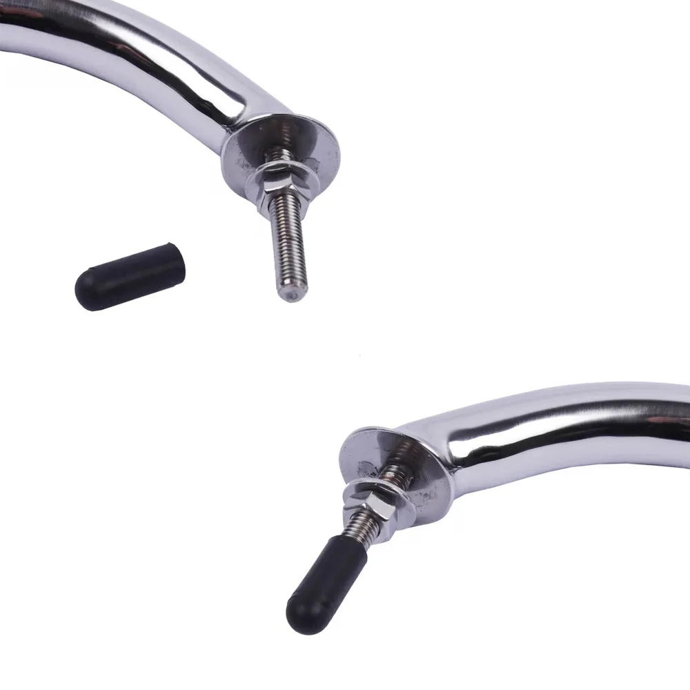 8 12 inch Stainless Steel Polished Handle Grab Durable Handrail Boat Marine Yacht RV Hardware Replacement-6